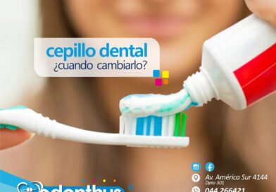 ¿Cuándo cambiar el cepillo dental?